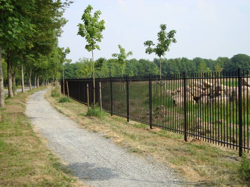 création d'une clôture en barreaudage en Normandie
